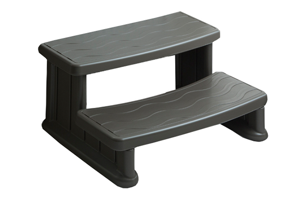 Snap Step Gray with Straight Top Step