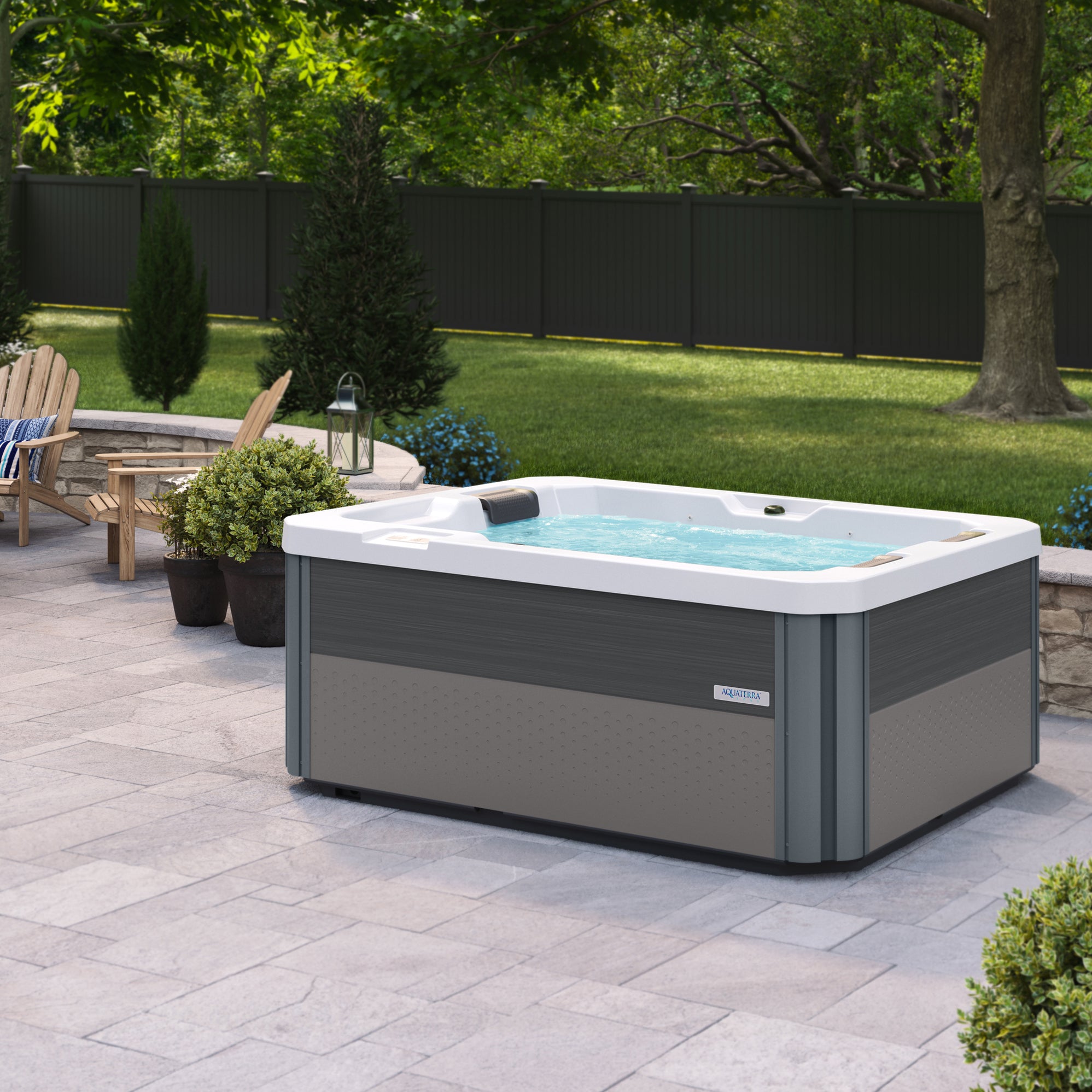 Del Mar, 32-Jet, Acrylic Hot Tub | Aquaterra Spas